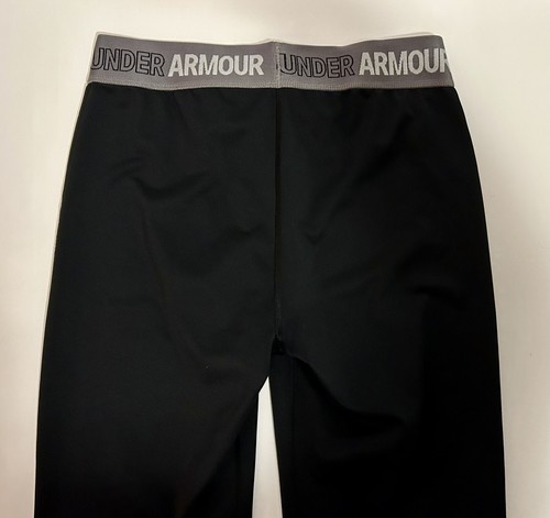 Under Armour Heat Gear Black Capri Leggings Girls Youth XL - Picture 6 of 7