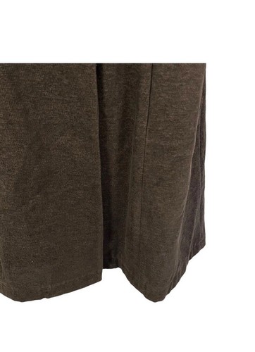 Abrigo de vestir para mujer J Jill marrón oscuro hasta la rodilla 100 % algodón peso medio talla XS - Imagen 5 de 13