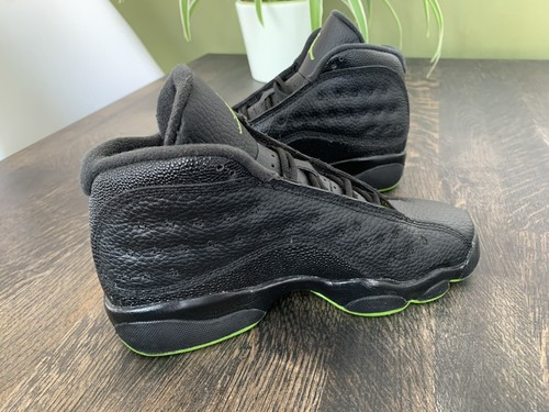 Nike Air Jordan 13 GS 'Altitudes' - Nero/Altitude Green - UK4/US4.5 - Nuove di zecca - Foto 8 di 20