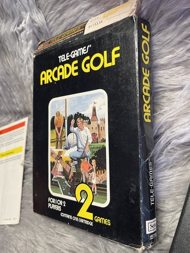 Arcade Golf CIB - Atari 2600 Sears Tele-Games complete w manual - Picture 4 of 9