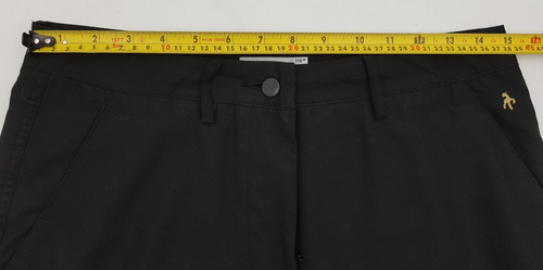 Green Lamb Ladies Trousers Black Straight Leg UK Size 10 - Picture 8 of 10