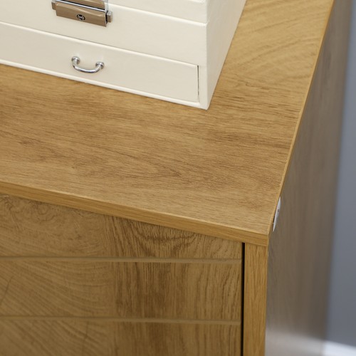Vintage Storage Cabinet Sideboard Cupboard with Double Doors for Living Room - Picture 7 of 11