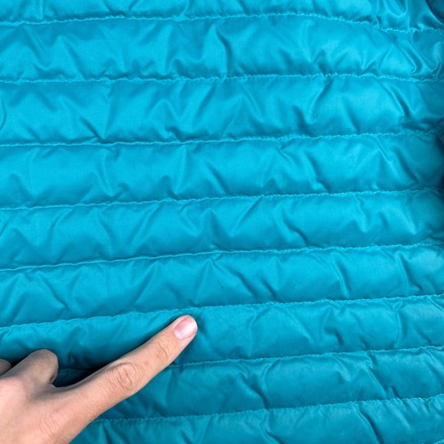 Mountain Hardwear Jacket Youth Medium M Blue Down Puffer Full Zip Outdoors - Picture 12 of 14