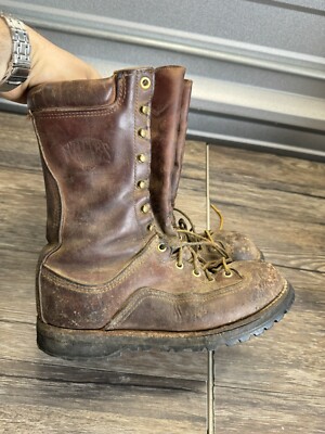 white's boots Insulated Leather USA Boots Size 8 M Vibram