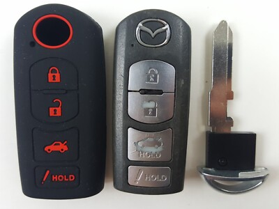 ORIGINAL MAZDA 3 6 MX-5 MIATA 14-19 OEM SMART KEY LESS ENTRY REMOTE FOB BLANK US