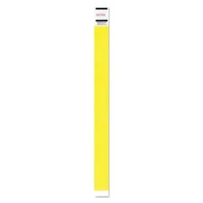 Advantus Crowd Management Wristband, Sequential Numbers, 9 3/4 x 3/4, Neon Yello