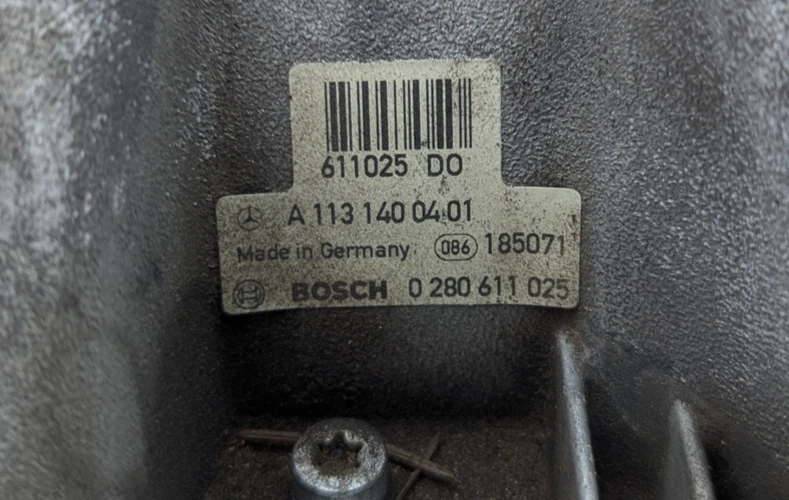 Colector de admisión de aire del motor Mercedes R230 SL500 CL55 AMG 1131400401 OEM Foto 2 de 4