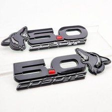 Magnetic Howling Coyote 5.0 Fender Emblems Fits 15-24 Mustang F150 Coyote Swap