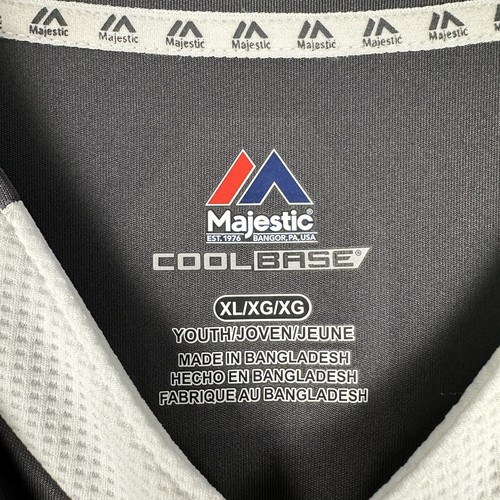 Camiseta Majestic MLB Arizona Diamondbacks D-Backs Juvenil Talla XL Cool Base - Imagen 3 de 5