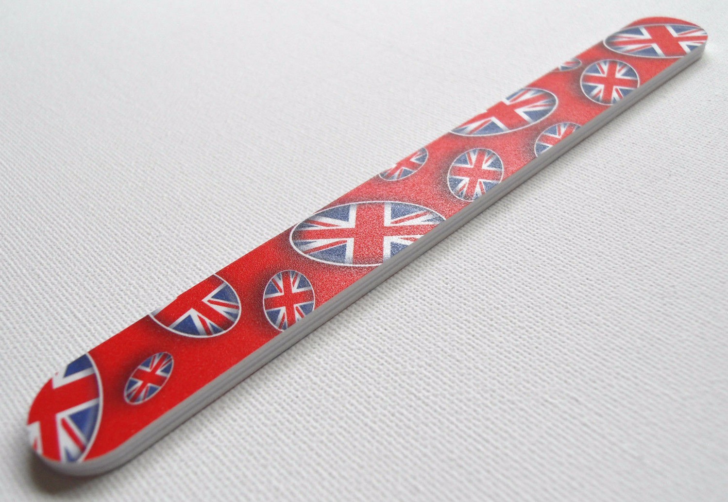 Union Jack Manicure & Pedicure Emery Board Nail File Double Sided