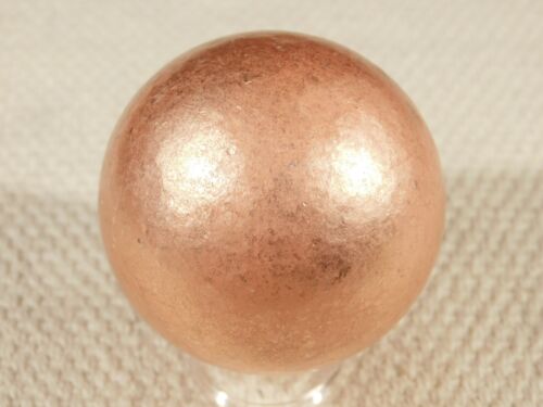 BIG! Super Heavy Solid COPPER SPHERE From Michigan 560gr - Picture 17 of 21