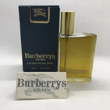 Rare! First Formula Burberrys For Men Cologne Natural Spray 100ml/3.3fl.oz