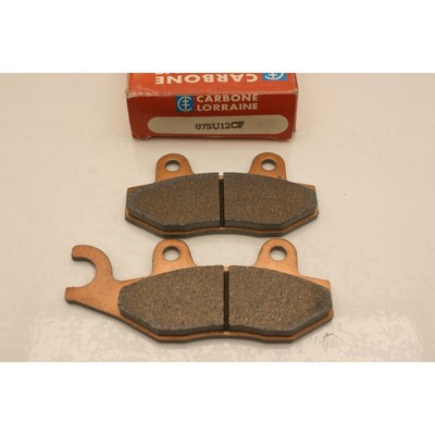 Bremsbeläge hinten CARBON LORRAINE Rear brake pads Honda 125 CA Rebel