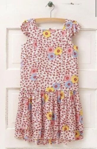 NWT 435 HELLO LOVELY MATILDA JANE TAKE YOUR PICNIC Flutter Floral DRESS 12-NEW