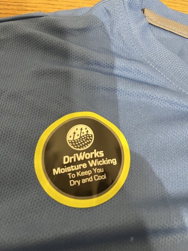NWT Athletic Works L (42-44) Blue Quick Dry Core Tee Dri Works Moisture Wicking - Picture 8 of 19