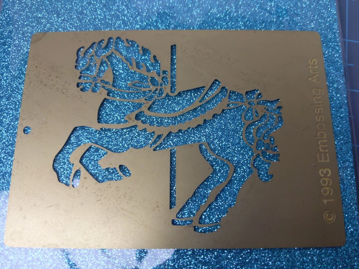 carousel-horse-stencil