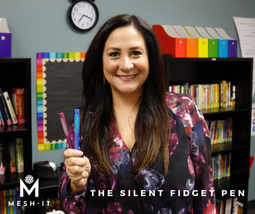Silent Fidget Pen for Anxiety Stress Relief Focus Autism Adhd 3 Wine Color Pack - Picture 6 of 6
