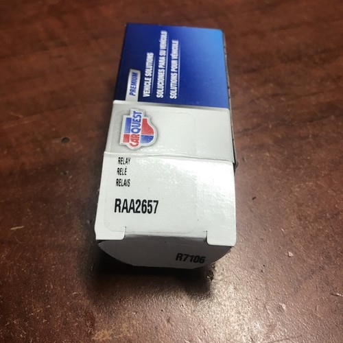 New OEM Part CarQuest RAA2657 Standard Motor RY-1603 Blower Motor Relay - Picture 5 of 5