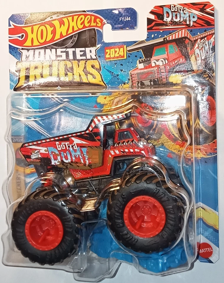HOT WHEELS - MATTEL GOTTA DUMP Freestyle Wreckers Monster Trucks Hot Wheels Auto Die-cast 1:64