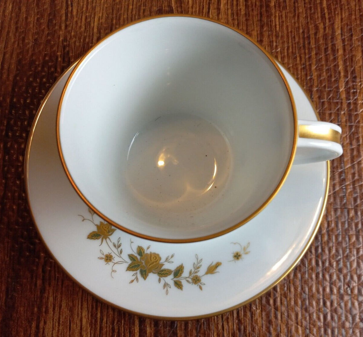 食器 Nao3 Vintage Noritake Ninon 6609 Flat Cup and Saucer Set - Japan