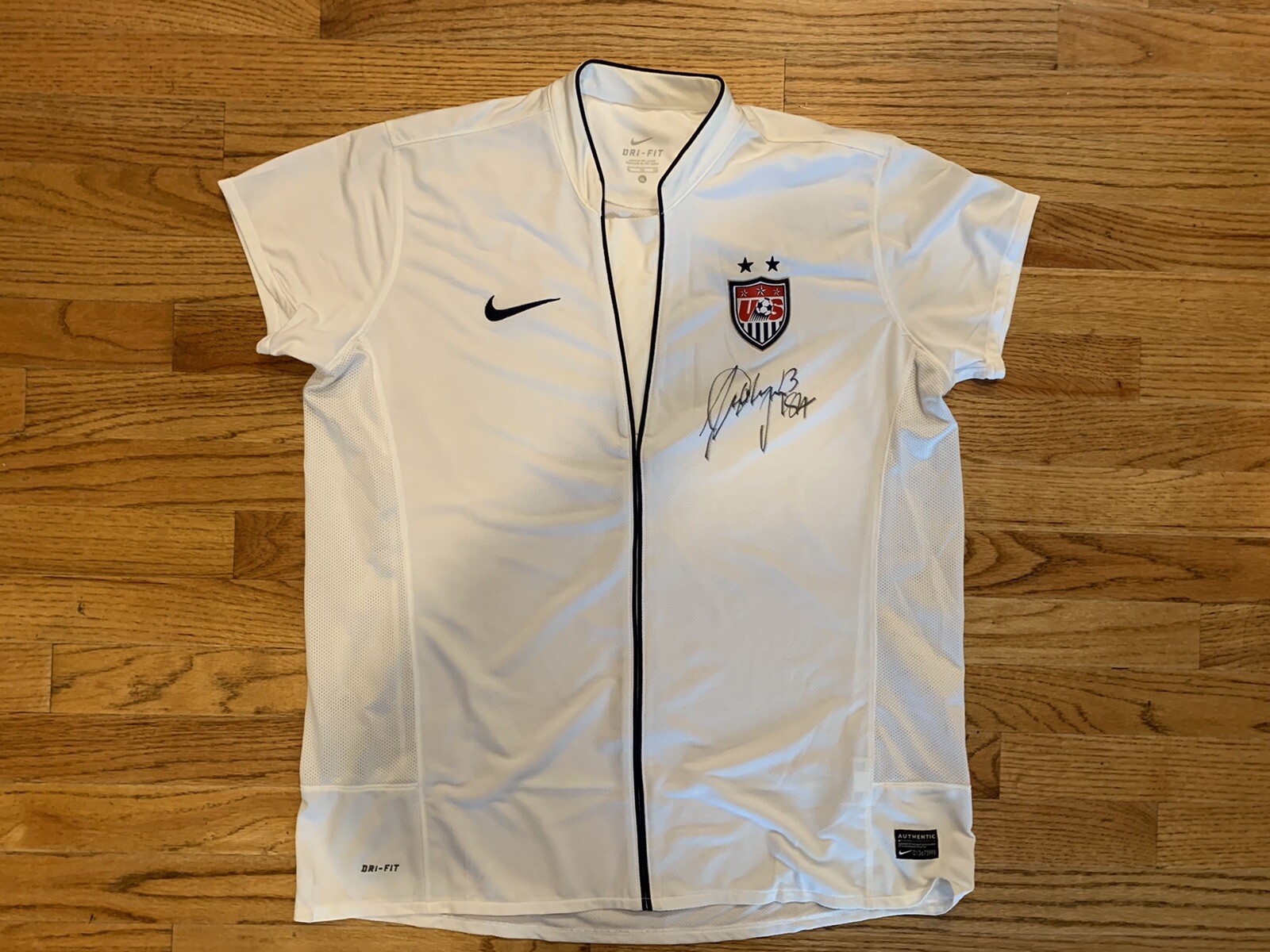 Nike Alex Signed Autographed Team USA Women's Soccer Warmup
