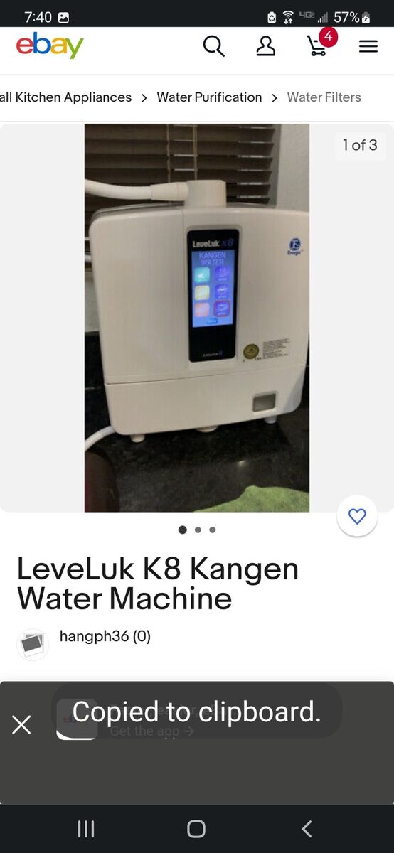 Leveluk K8 Enagic Kangen Water Machine. Brand new. Still in Leveluk K8 Enagic Kangen Water Machine. Brand new. Still in