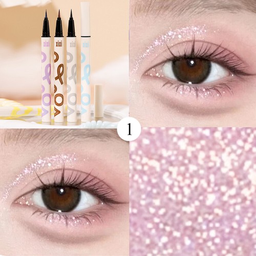 Eyeliner Liquido A Lunga Tenuta Con Riflessi Metallici E Glitter Per Le ☆ - Picture 19 of 29