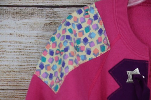 VINTAGE Lee Kids Raglan Sweatshirt Cardigan Youth Size XL Pink Ice Cream Candy - Picture 2 of 12