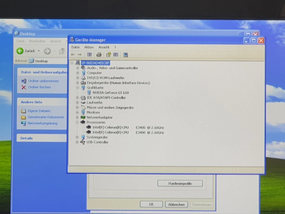 BIOSTAR G4ID3+ Windows XP Gamer PC Computer 4GB 2x 2,60GHz 1TB DVD HDMI VGA DVI  - Bild 3 von 4
