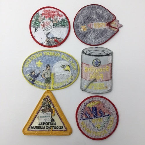 Scout Patch Lot Of 6 Random Scout Food Fall Camporee National Scouting Museum - Picture 2 of 5