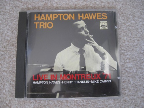 Live in Montreux '71 - Hampton Hawes Trio CD Fresh Sound Records Like New
