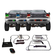 Multi Color WIFI Headlight & Fog Light Halo kit for Ford F-250 Super Duty 01-04
