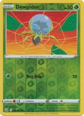 Dewpider - 019/264 - Common - Reverse Holo - Near Mint