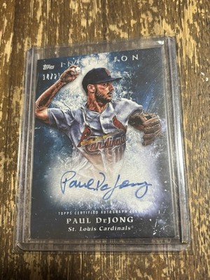 2018 Topps Inception - Rookie and Emerging Stars Autographs Paul DeJong #RES-PD