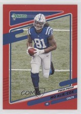2021 Panini Donruss Press Proof Red Mo Alie-Cox #153 0k91