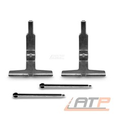 MONTAGESATZ ANBAUSATZ FEDERN BREMSKLÖTZE BREMSBELAGSATZ HINTEN 31972526