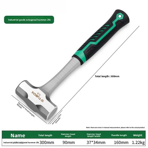 Damaly, Vorschlaghammer, Achteckhammer, integrierter Wandabbruch Wandzerschlagung - Bild 18 von 19