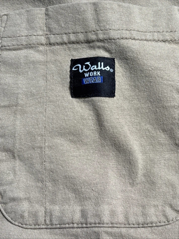 Walls Workwear Camiseta Algodón Sin Mangas Tostado Hombre’s L Bolsillo en el Pecho Foto 2 de 4