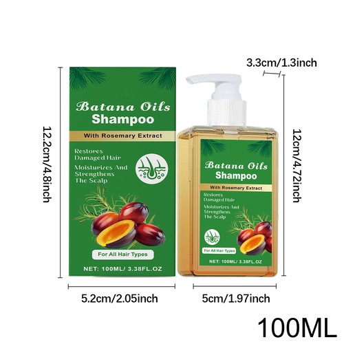 Shampoo Capelli Riparatore Capelli Spessi Shampoo 100ml Idratazione Naturale Ordinario - Foto 2 di 11