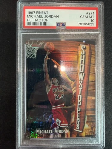 Jordan 1997 Topps Jordan #271 Refractor