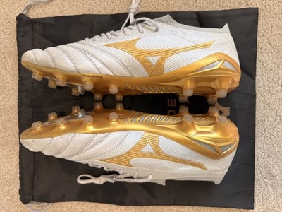 Mizuno Morelia Neo IV Beta Made in Japan 'White Gold' US Size 11.5