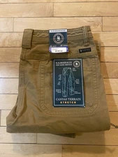 G.H. Bass For Hard Service Groundwork Men's Stretch 5-Pocket Pants Size 36x30