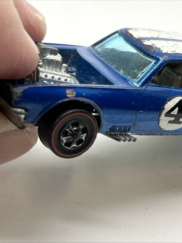 Hot Wheels Heavy Chevy - Blue - Vintage Redline - Picture 12 of 24