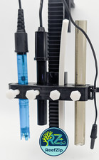 4 Slot Aquarium Probe Holder Hose Mount Rack Sump For Neptune Apex Hydros Reef