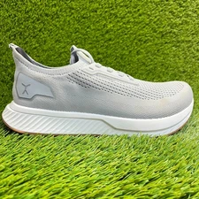 Flux Adapt Waterproof Runner Gray Mens Size 10 Athletic Knit Shoes Sneakers