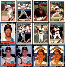 1988 San Diego Padres (93) Card Lot - EXCLUSIVE OFFER – ACT QUICK!