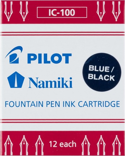 12er Pack Namiki IC100 Hochwertige Füllfederhalter Tintenpatronen - Made in Japan - Bild 4 von 4