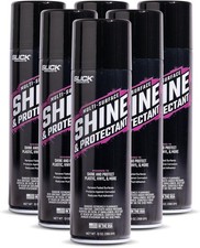 Slick Products Shine Protectant Long-Lasting High-Gloss Clear Coat Spray 6Pack