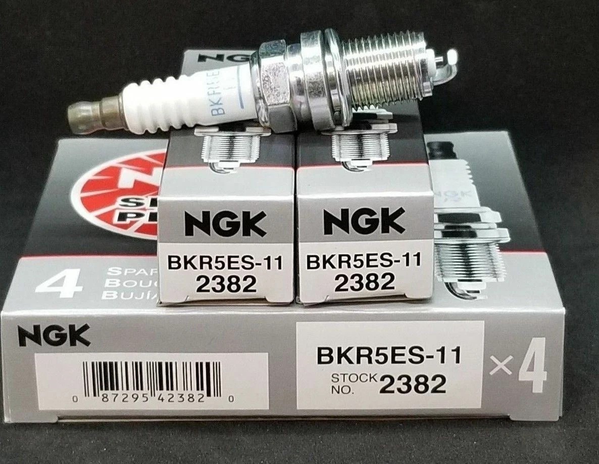 Quantity 6 NGK BKR5ES-11 2382 Spark Plugs V-Power