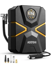 AstroAI S1 Tire Inflator Portable Air Compressor 12V DC, Digital Car Tire Pum...